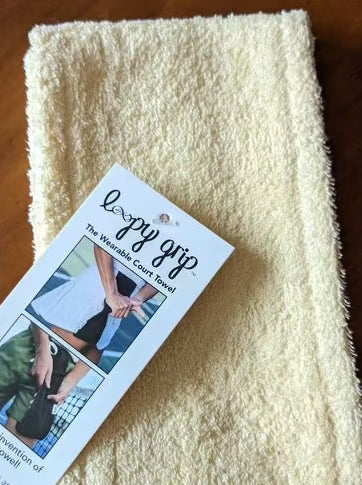 Wearable Court Towel - Maize Yellow