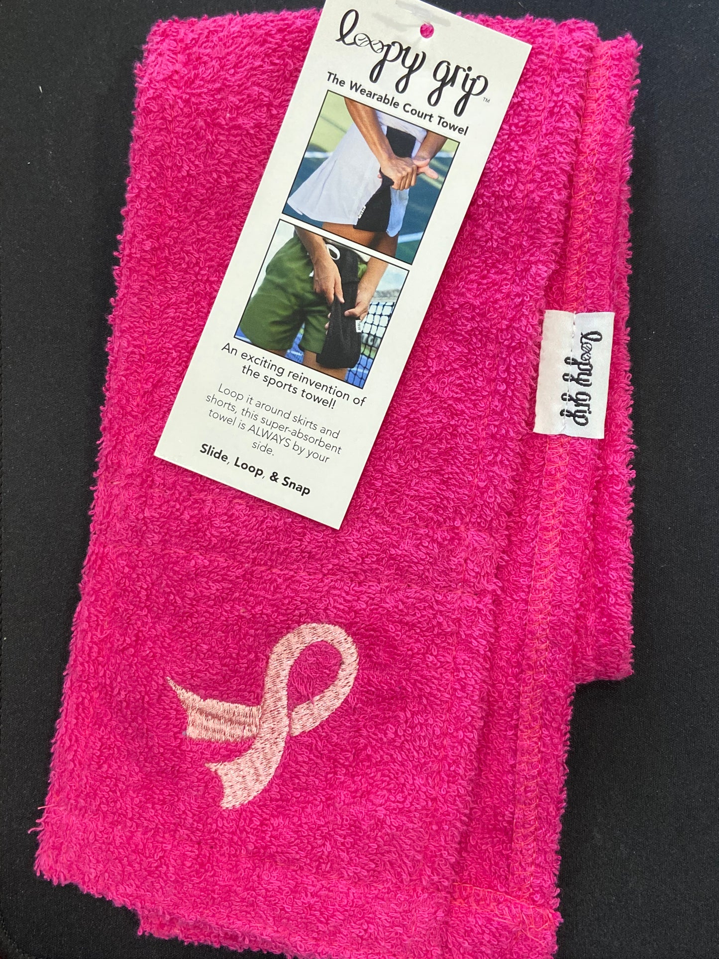Breast Cancer Awareness - Wearable Court Towel