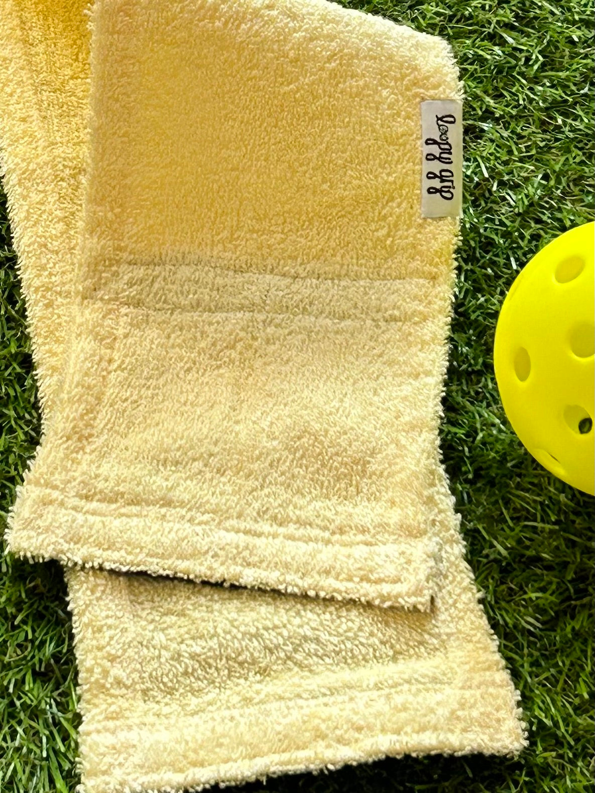 Wearable Court Towel - Maize Yellow
