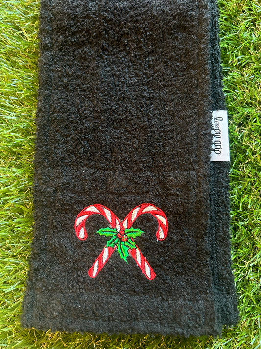 Candy Canes - Wearable Court Towel