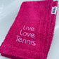 Live Love Tennis - Wearable Court Towel