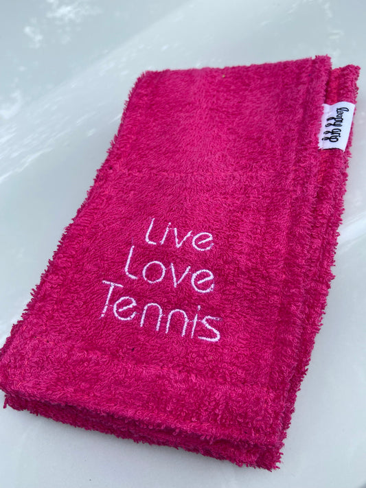 Live Love Tennis - Wearable Court Towel