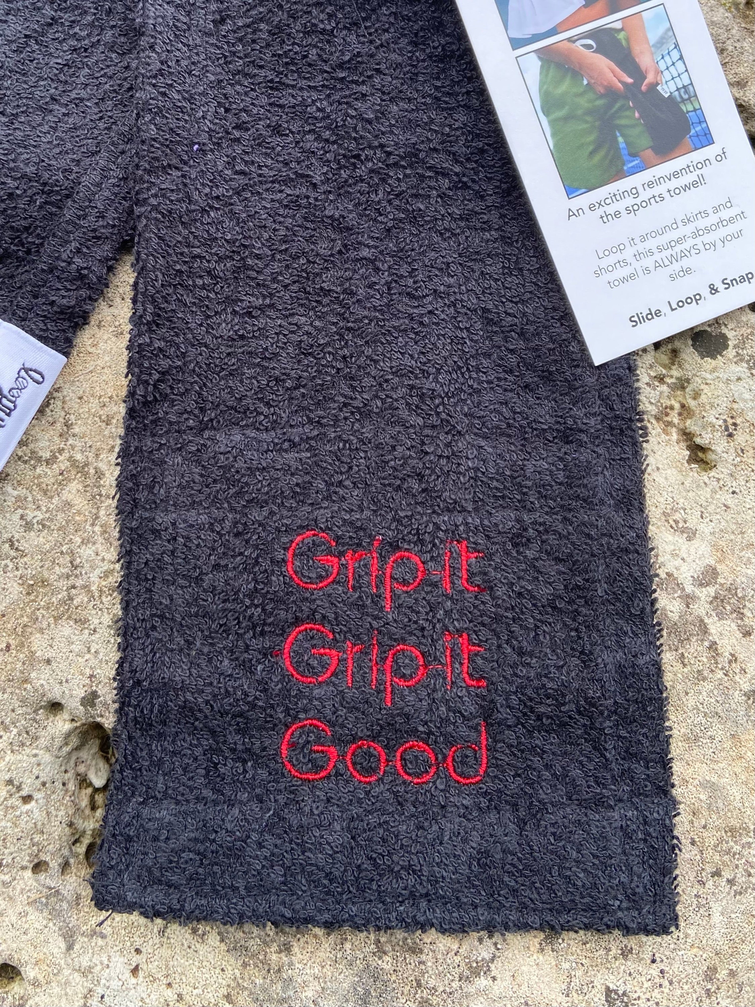 Grip it Grip it Good Wearable Court Towel Loopy Grip